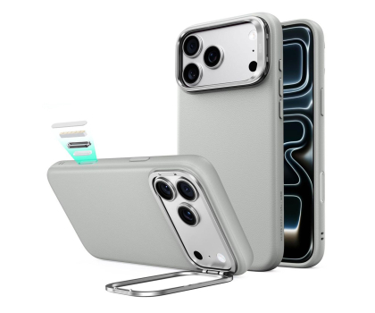 Etui do telefonów ESR Leather Kickstand Magsafe Do Iphone 17 Pro Max / 18 Pro Max